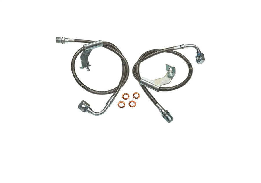 SUPERLIFT SUSPENSION RealTruck Brake Hose Kit for Suburban/Blazer/GM Pickup | Front Bullet Proof Pair of Brake Hoses | 91360 | Fits 1987 GM Pickup; 1987-1991 Blazer / Suburban with 4-6" Lift Kit