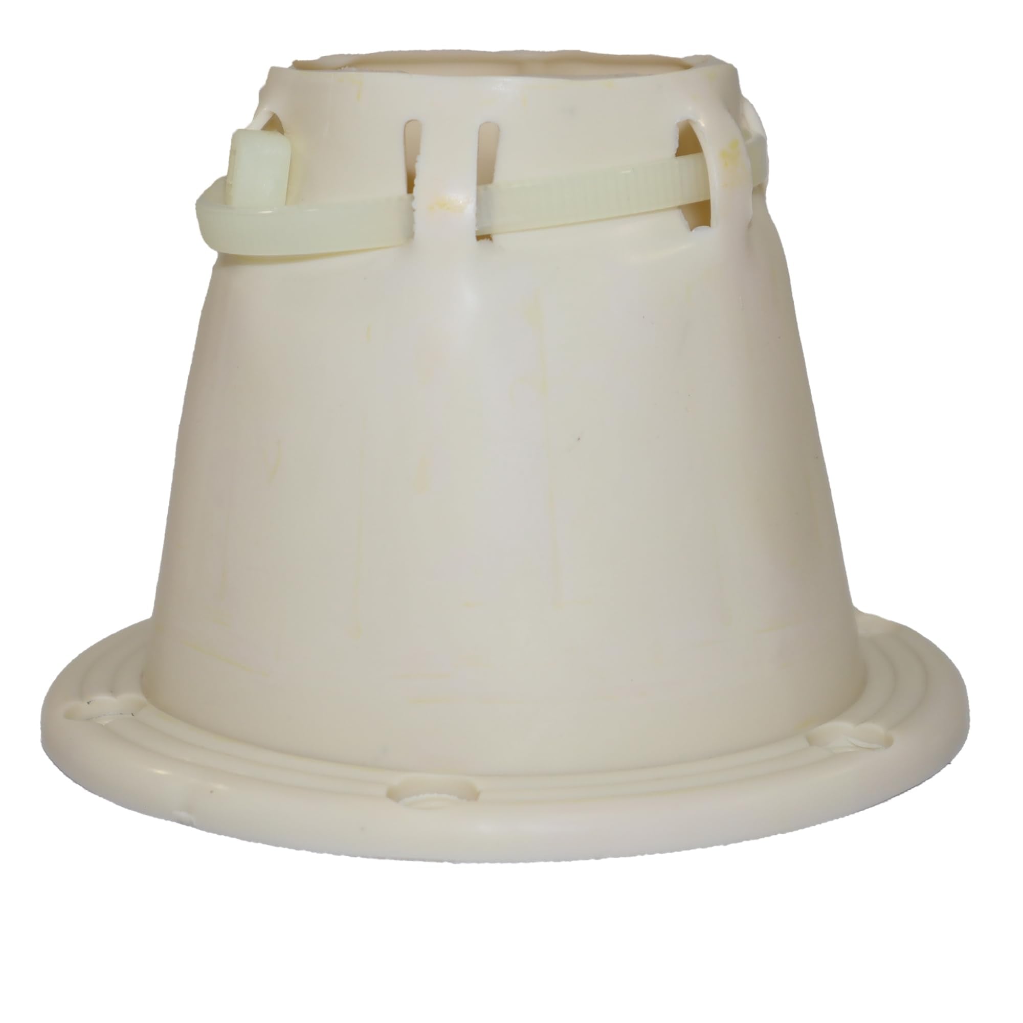 T-H Marine Waterproof Cable Boot – Easy Install Motor Well & Transom Rigging Boot – Marine-Grade Vinyl Cable Pass-Through – UV Resistant Cable Protector for Boat Wiring – Off White, 2"