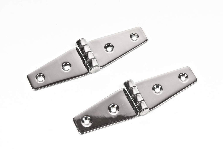 Moeller 054155-10 Marine Strap Hinges, 304 Stainless Steel