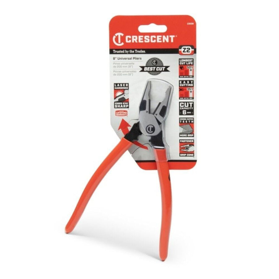 Z2 Crescent 8" Universal Plier Dipped Handle (Z3008-06)