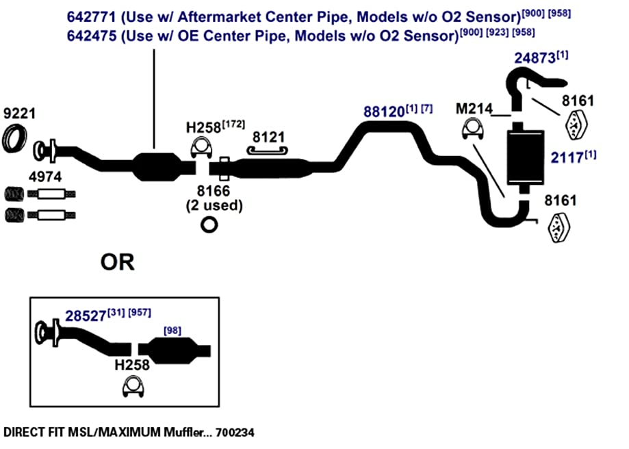 Exhaust Pipe AP Exhaust Products 24873