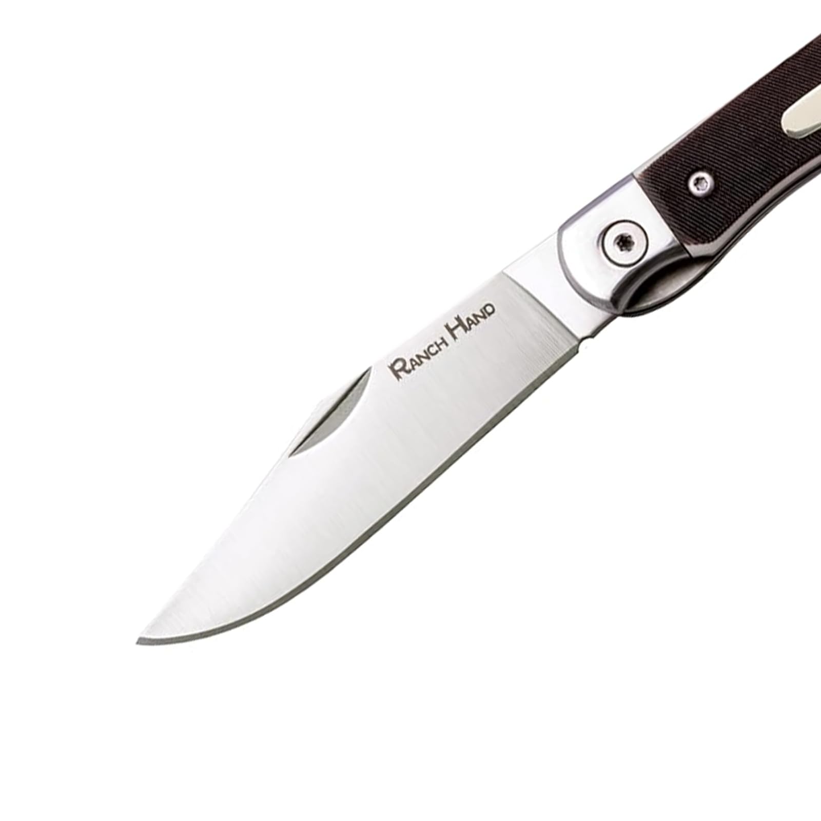 3" Cold Steel Ranch Hand SK-5 Razor-Sharp Blade 3.75" Faux Sawed Bone Handle Compact Pocket Versatile Folding Knife w/Liner Lock