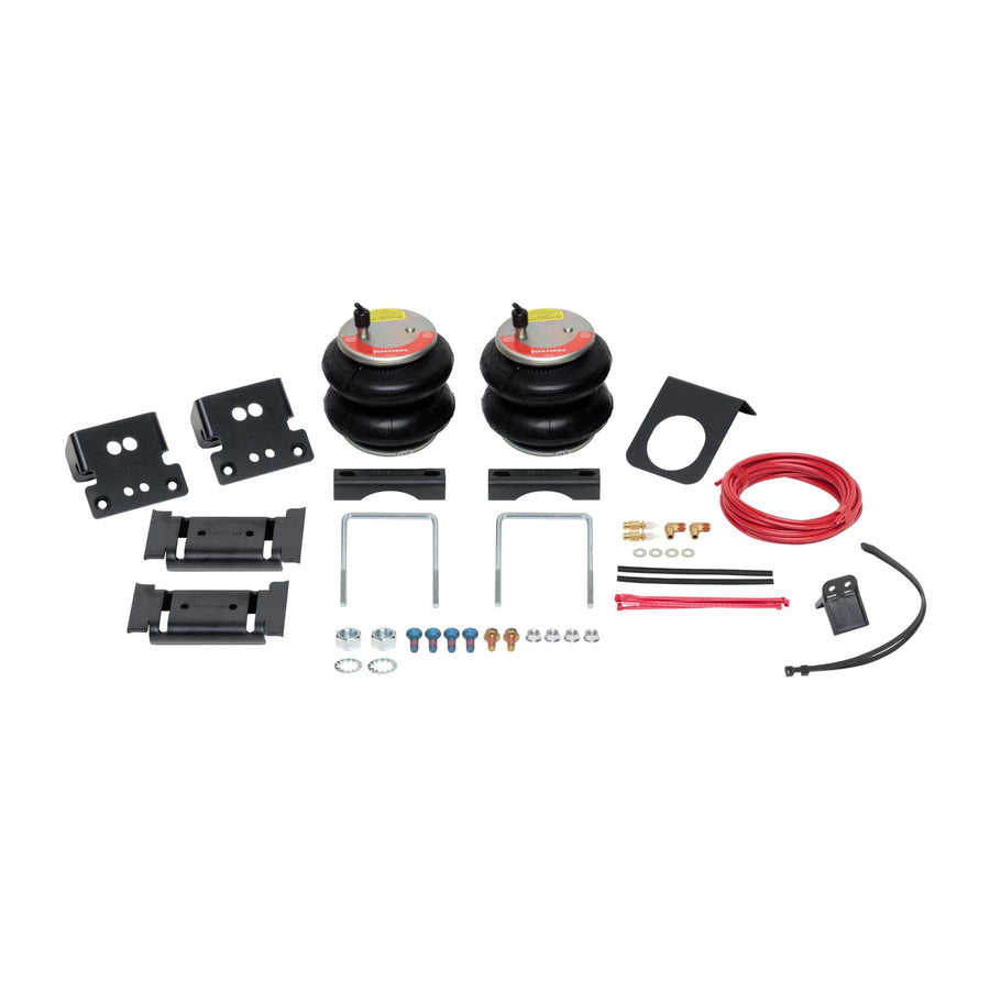 Firestone 2710 Airide Red Label Rear Springs Kit fits 2013-2025 Ram 3500 4WD Without Factory Air Assist | 5-150 PSI | Load Capacity of 7,500 Pounds | No Drill Installation