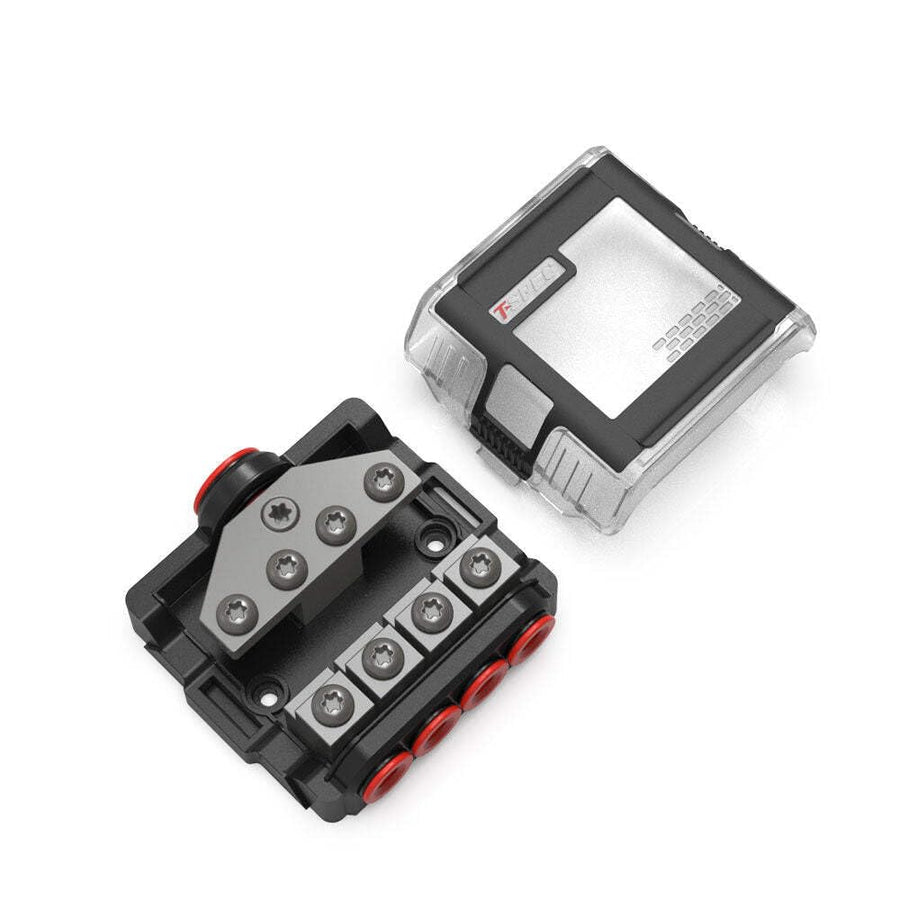 4 Position T-Spec VFDB4 Distribution Block w/Cover MANL