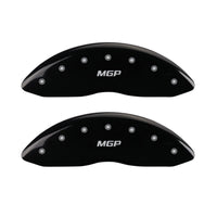 Caliper Covers-Gloss Black MGP 42011FMGPBK, Front Only: MGP Logo
