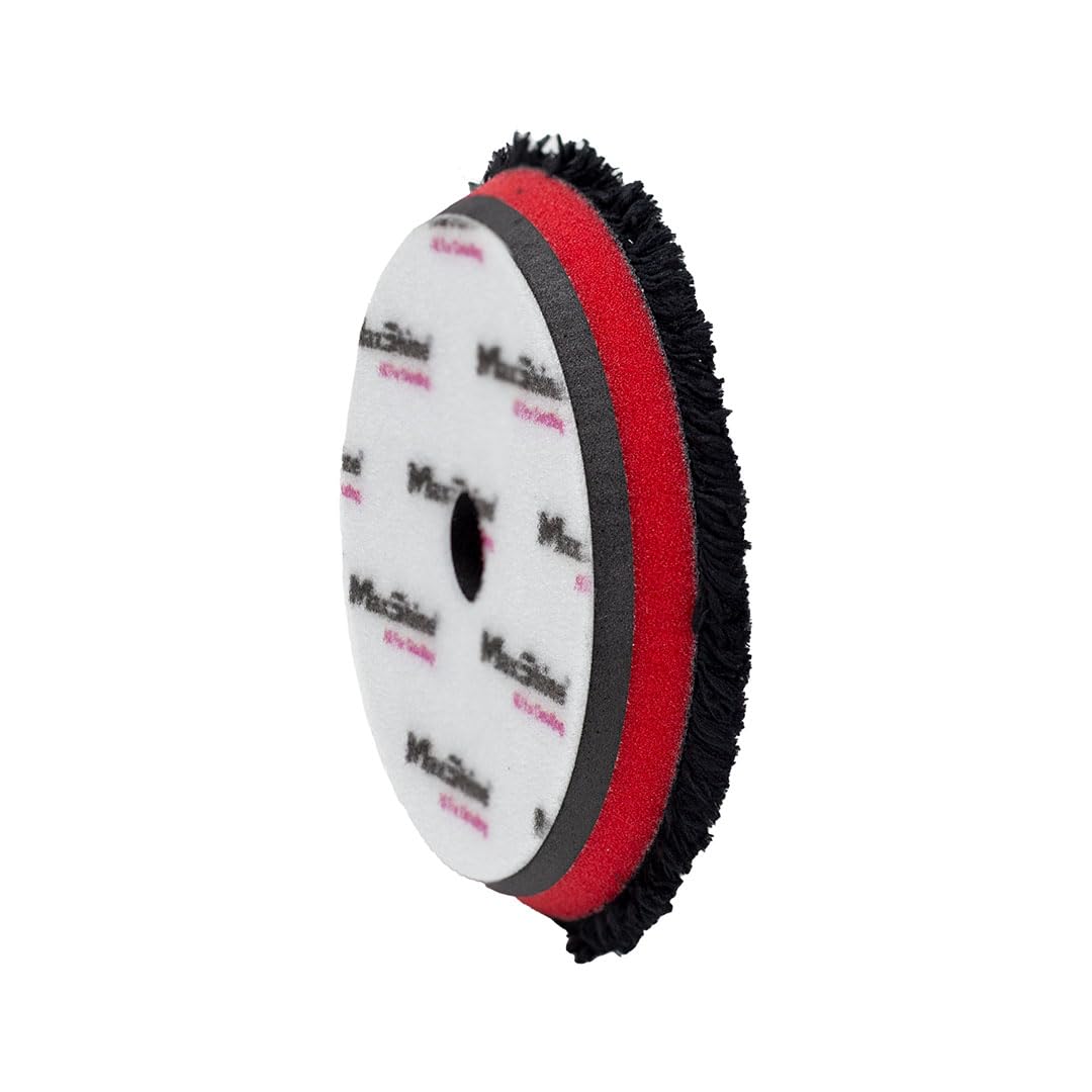6” Maxshine Microfiber One-Step Polishing Pad | EVA Foam with Hook & Loop Backing for Fast Pad Changes & Uniform Pressure | Compatible with DA & Rotary Polishers | Paint Correction & Swirl Removal