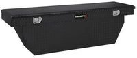 Deep Crossover Tool Box TrailFX Single Lid with Struts Gloss Powder Coated 16-Gauge Aluminum 12.4 Cubic Feet 69 Inch Length x 19-1/4 Inch Width x 19-1/2 Inch Height With Plastic Tray 111702