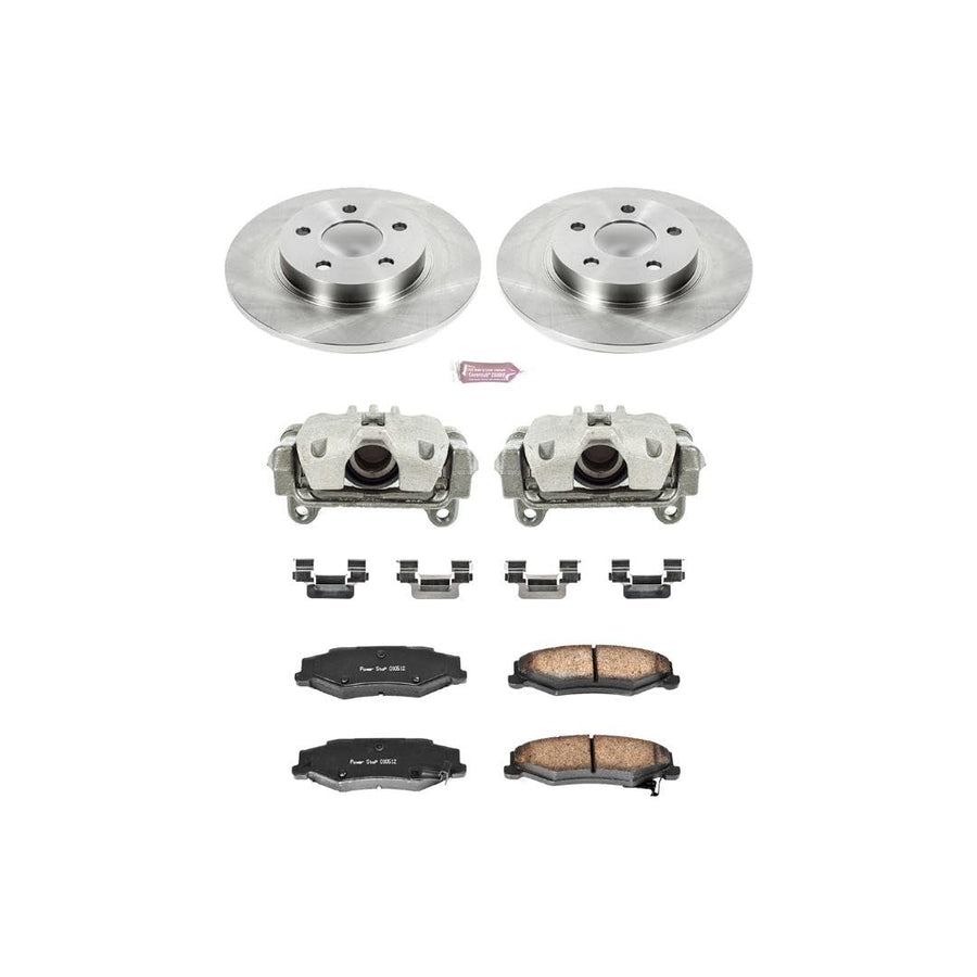Power Stop KCOE1566 1-Click OE Replacement Brake Kit with Calipers For Buick Park Avenue, Cadillac DeVille, Cadillac Seville, Pontiac Bonneville [Model Specific] Autospecialty