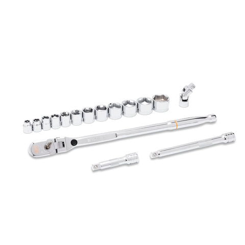 16 Piece GEARWRENCH 3/8" Drive 120XP Stubby Socket MTS SAE - 81393