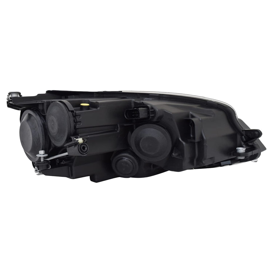 Left-Side TYC 20-9700-00 Headlight Assembly Compatible with 2015-2017 Volkswagen Golf