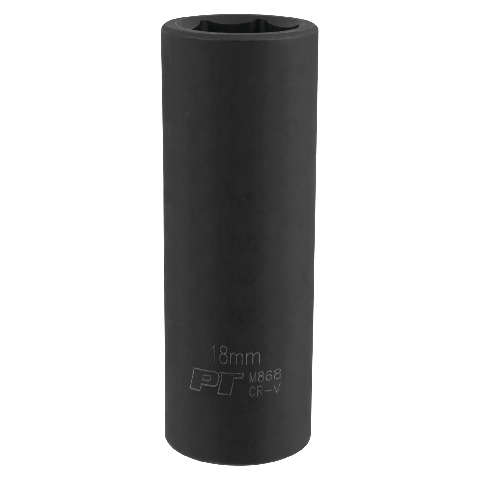 M868 Performance Tool 1/2 Drive 6pt Impact Socket, 18mm