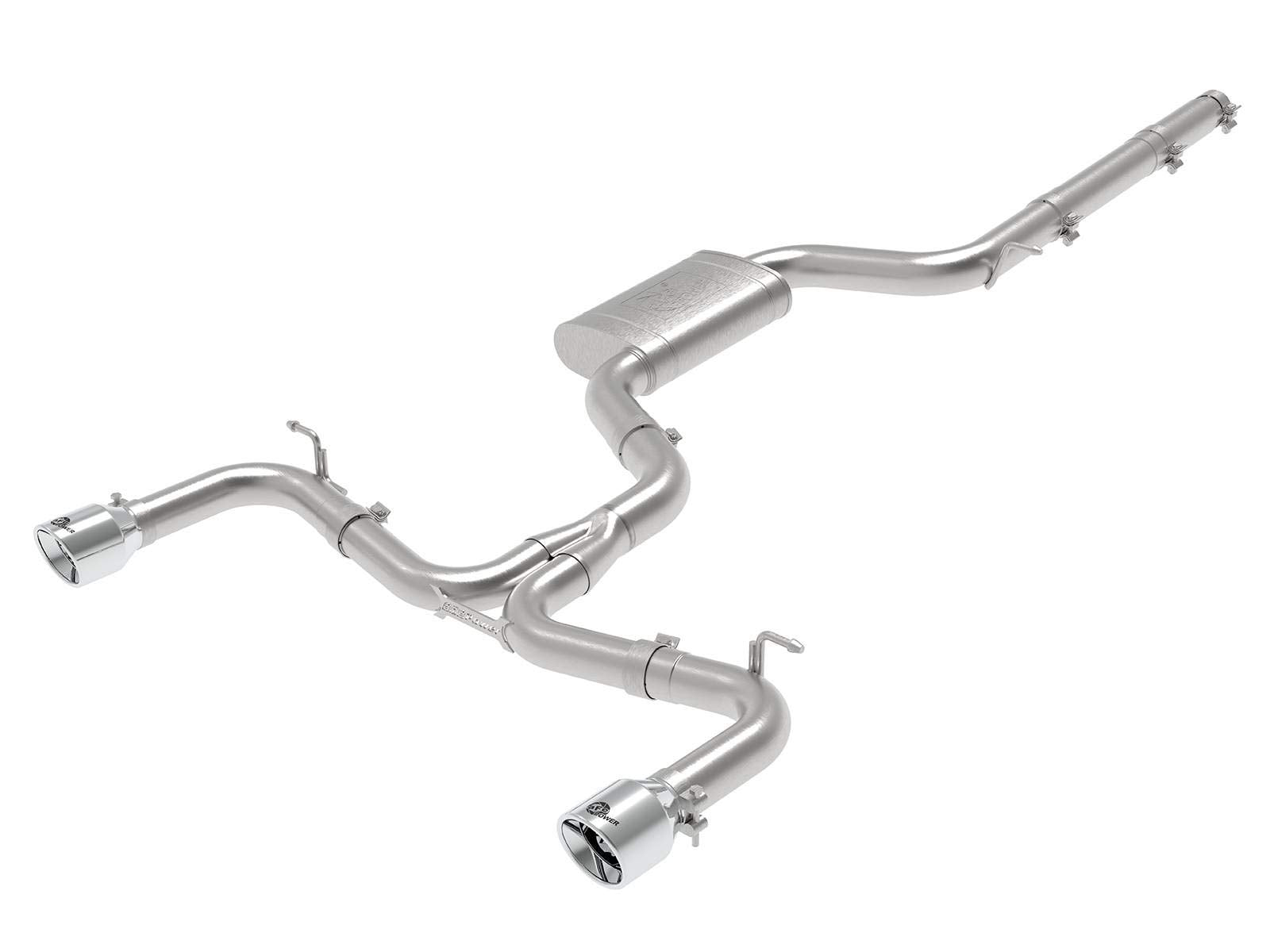 aFe Power CatBack Performance Exhaust System, Polished Tip