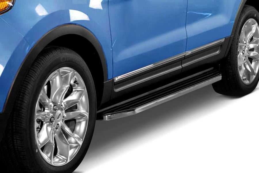Premium Black Horse Off Road Running Boards Black Compatible with 2020-2024 Kia Telluride|2020-2024 Hyundai Palisade-PR-K376