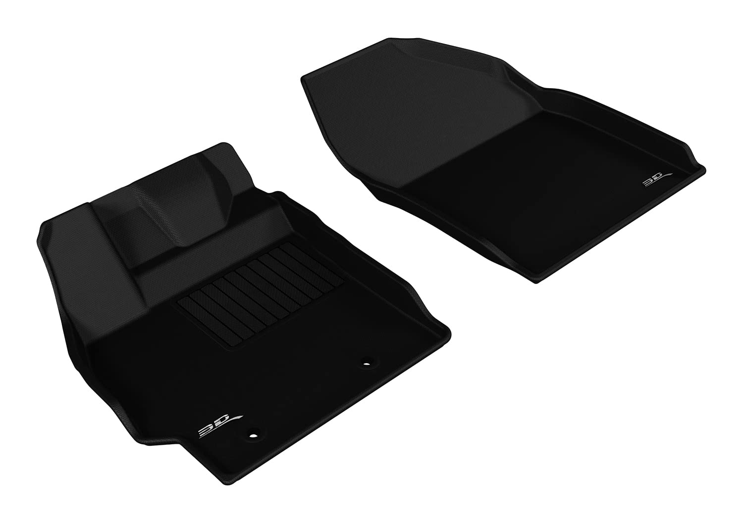 Custom Fit 3D MAXpider Kagu Floor Mat (Black) Compatible with Scion XB 2013-2015 - Front Row R1