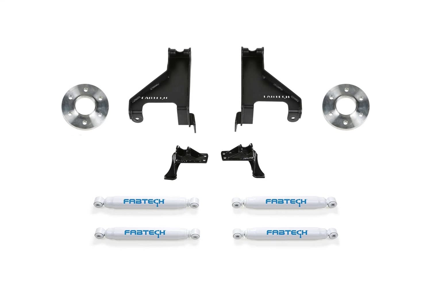 Fabtech Shock AUX Kit with PERF SHKS 2015-21 SPRINTER 3500 4WD K9012