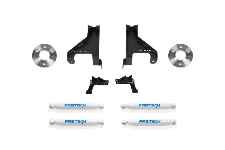 Fabtech Shock AUX Kit with PERF SHKS 2015-21 SPRINTER 3500 4WD K9012