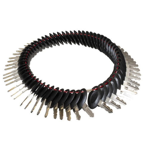 Key-RVRING Creative Products Group Service Key Ring Set - Bauer Key Codes 301-360