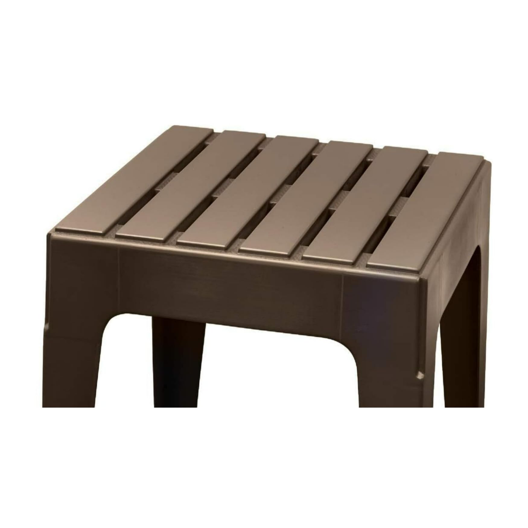 Big Easy Brown Stack Table Adams MFG Patio FURN 8090-60-3731