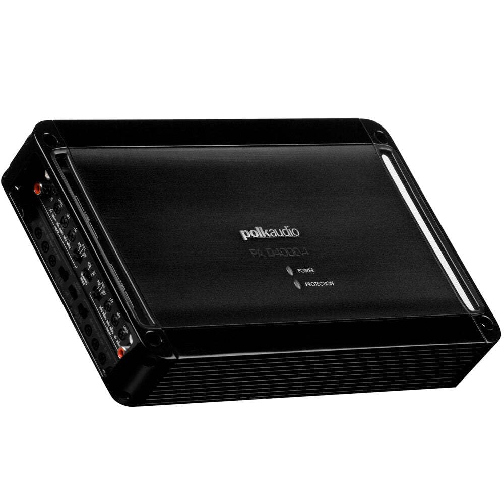 Polk New Amplifier Boating Accessories Pad40004 4 Channel 1-13/16" H x 10-15/16" W x 6-3/4" D