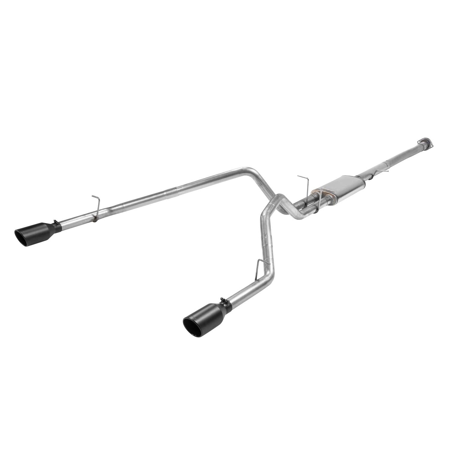 Flowmaster FlowFX 717889 Cat-Back Exhaust Kit 3 Inch Dual 2.5 Inch Tailpipes Stainless Steel 4.5 Inch Black Ceramic Tips Compatible with 2019-2024 RAM 1500 New Body 5.7L with Dual Exhaust