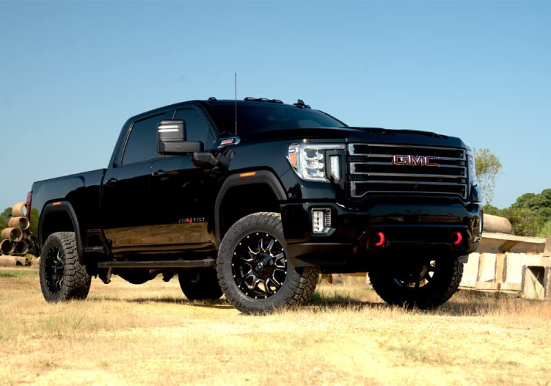 SUPERLIFT SUSPENSION RealTruck 3" Lift Kit | Complete Lift Kit with Front & Rear Shock Extensions & Upper Control Arms | K1013 | Fits 2020-2022 Chevrolet Silverado / GMC Sierra 2500HD / 3500HD 4WD