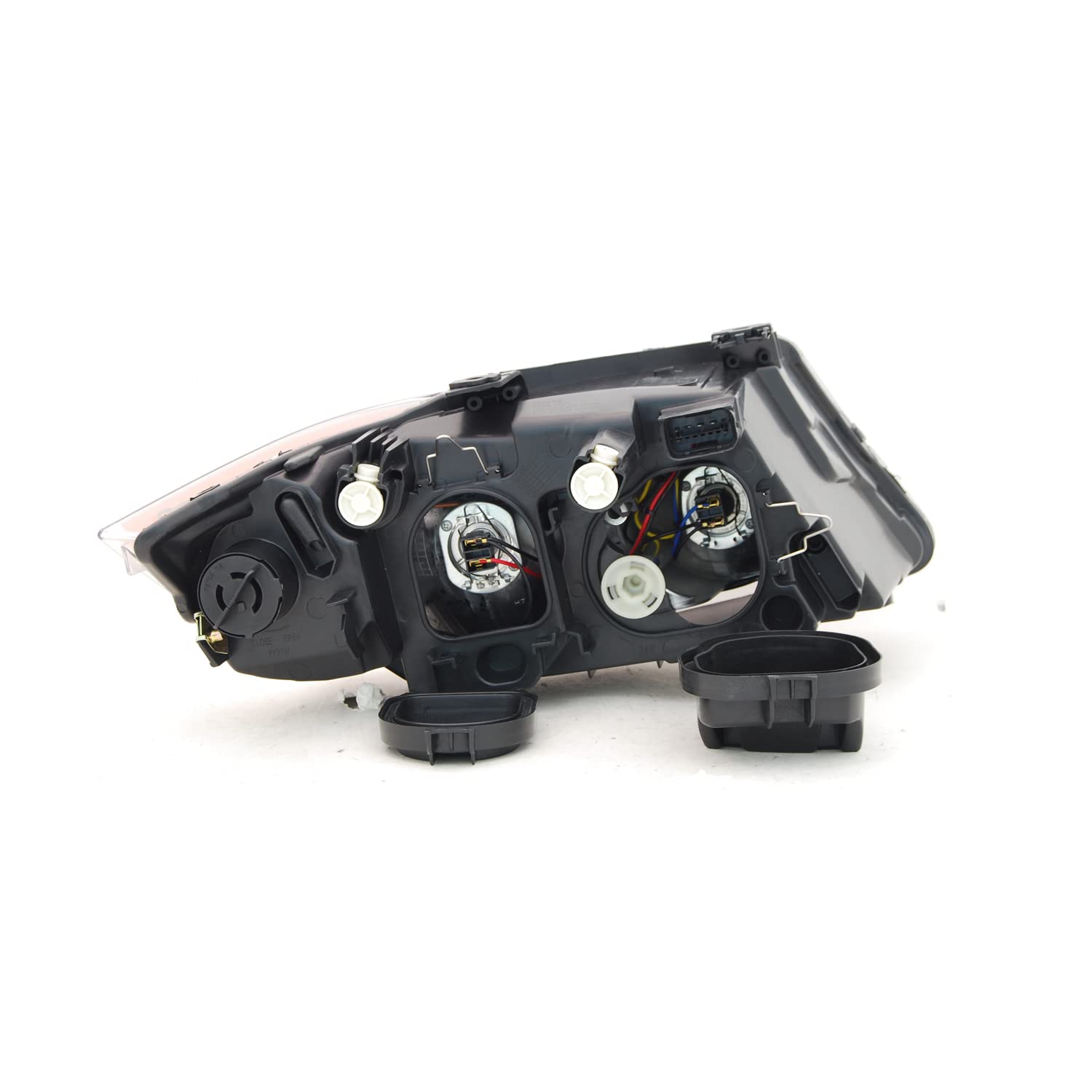 Left TYC Headlight Assembly Compatible with 2006-2008 BMW 3 Series