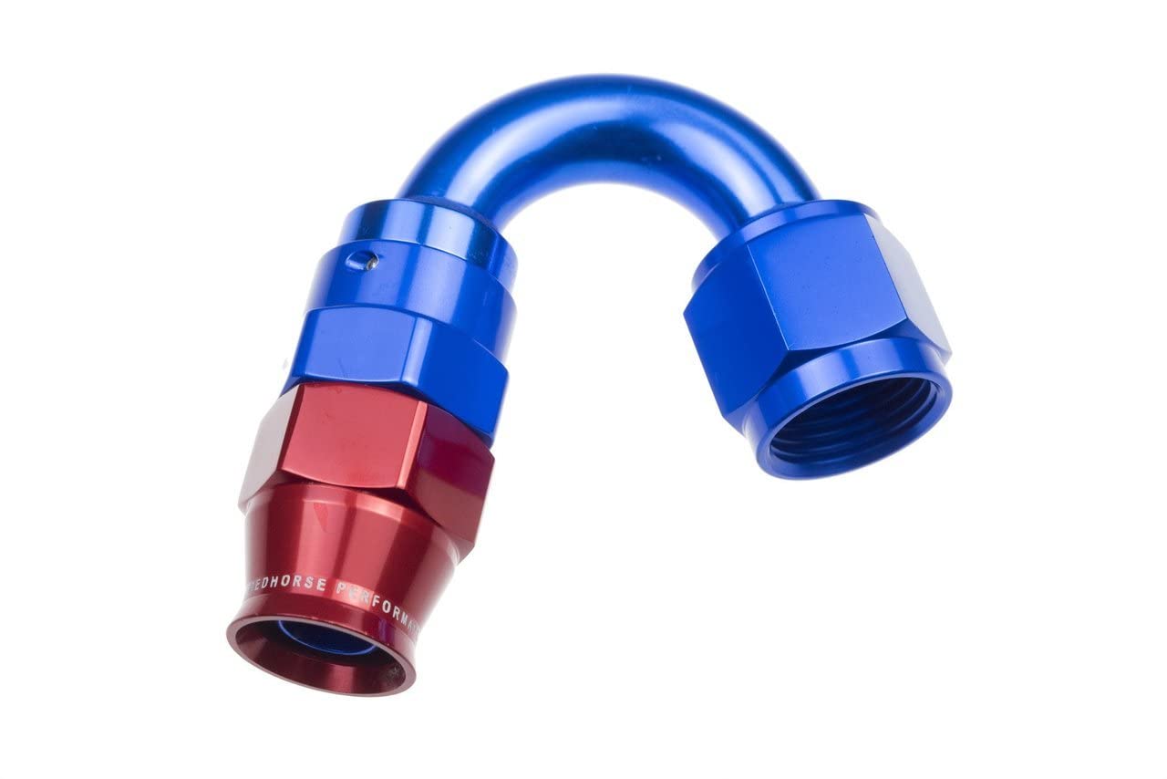 1250-08-1 Redhorse Performance PTFE reusable Hose End (Blue), 1 Pack