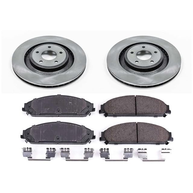 Power Stop Autospecialty KOE5565 Front Replacement Brake Kit-OE Brake Rotors & Ceramic Brake Pads