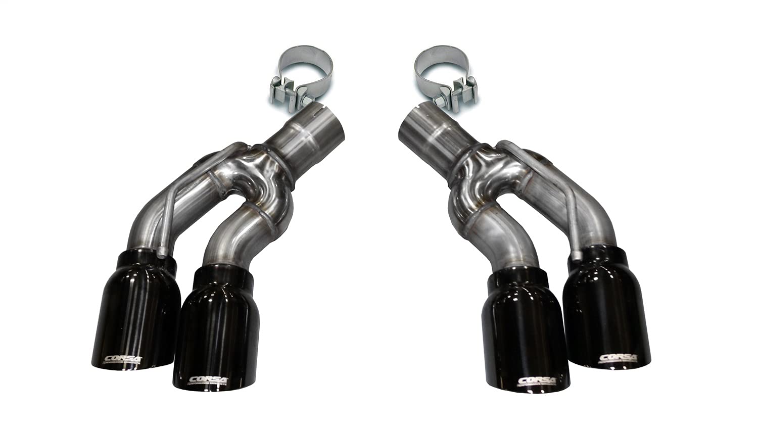 Replacement [OPEN BOX] / 4.0 in Twin Tip Kit | 2016-2019 CTS-V 6.2L CORSA Systems (14359)