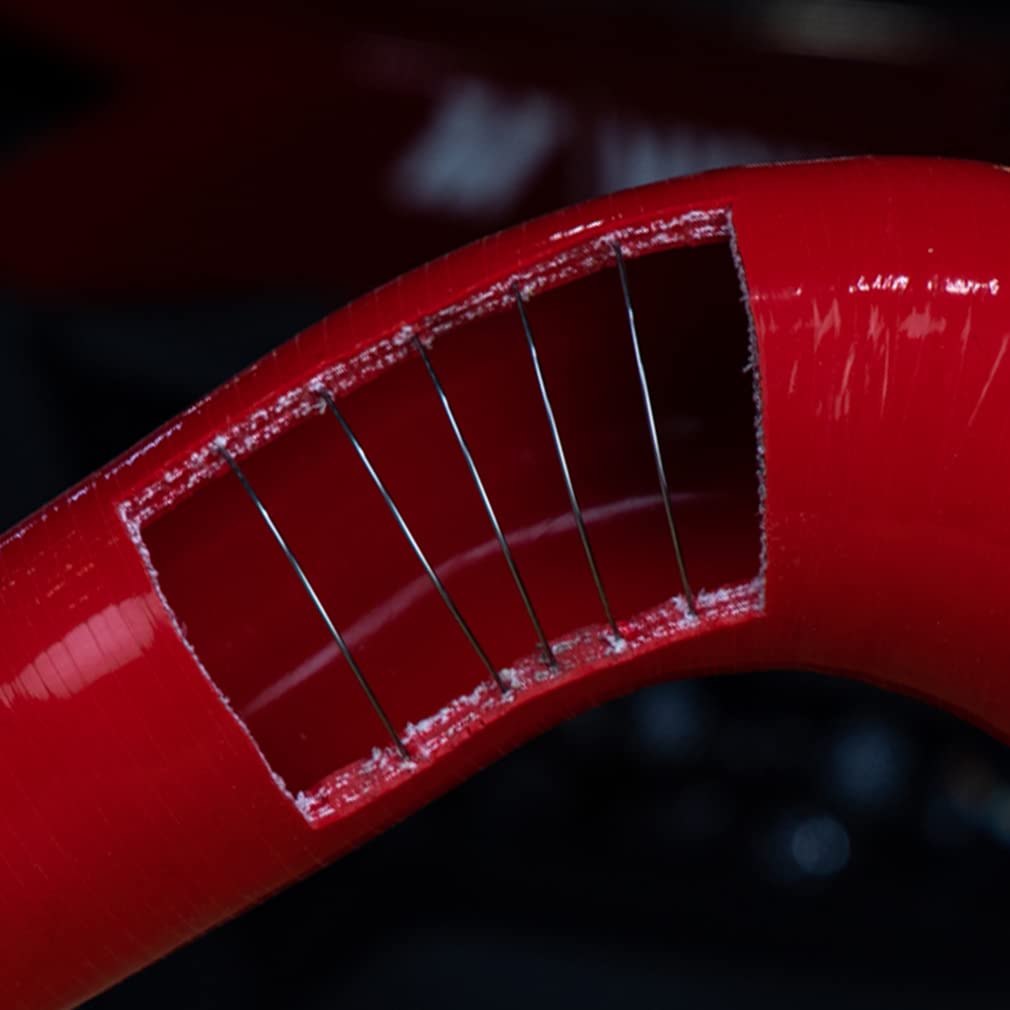 Mishimoto Intake Hose Silicone, Compatible with 2003-2007 Dodge Ram 5.9L Cummins, Black