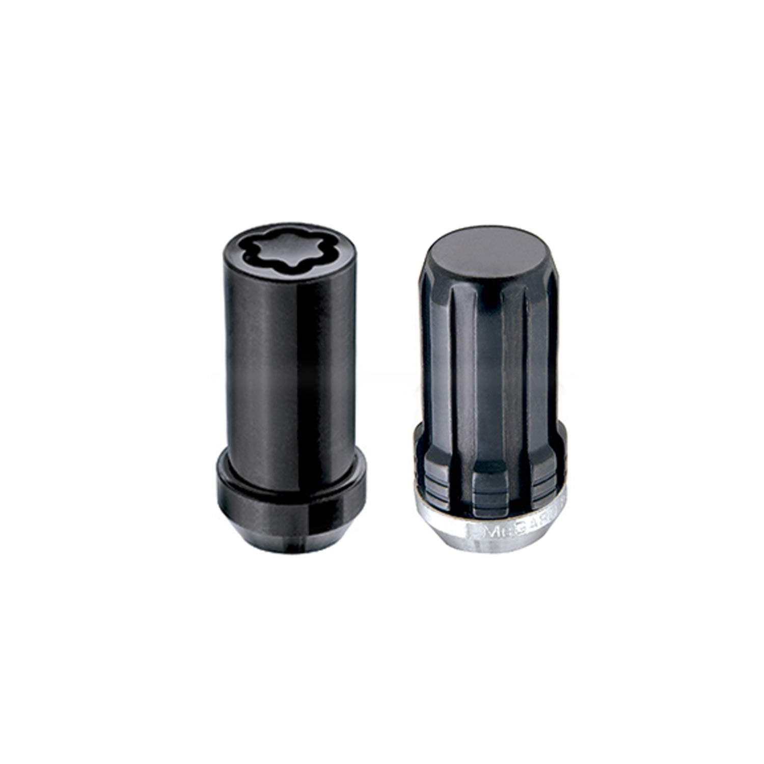 SplineDrive McGard 65610BK Black (M14 x 1.5 Thread Size) Wheel Installation Kit for 6-Lug Wheels,20 Lug Nuts / 4 Locks / 1 Key / 1 Install Tool