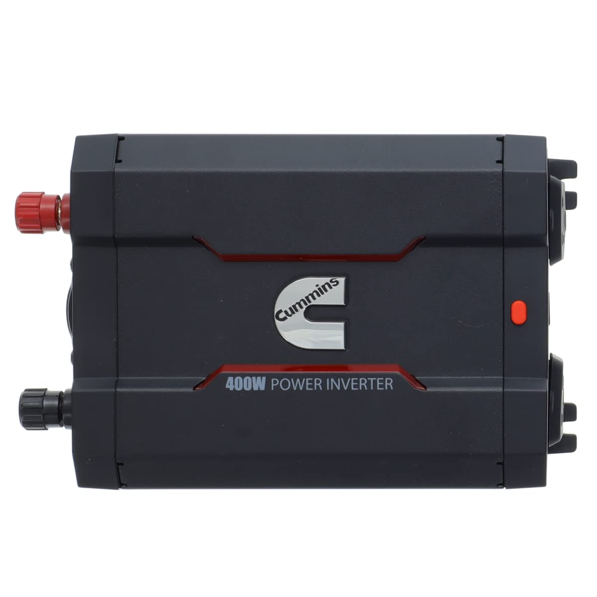 Cummins 400 Watt CMN400 Car Inverter DC 12 Volts to 110 Volts AC Converter (Full Kit Included) 2 AC Ports Plus 2.4A USB & Fast-Charge 3.0A USB-C