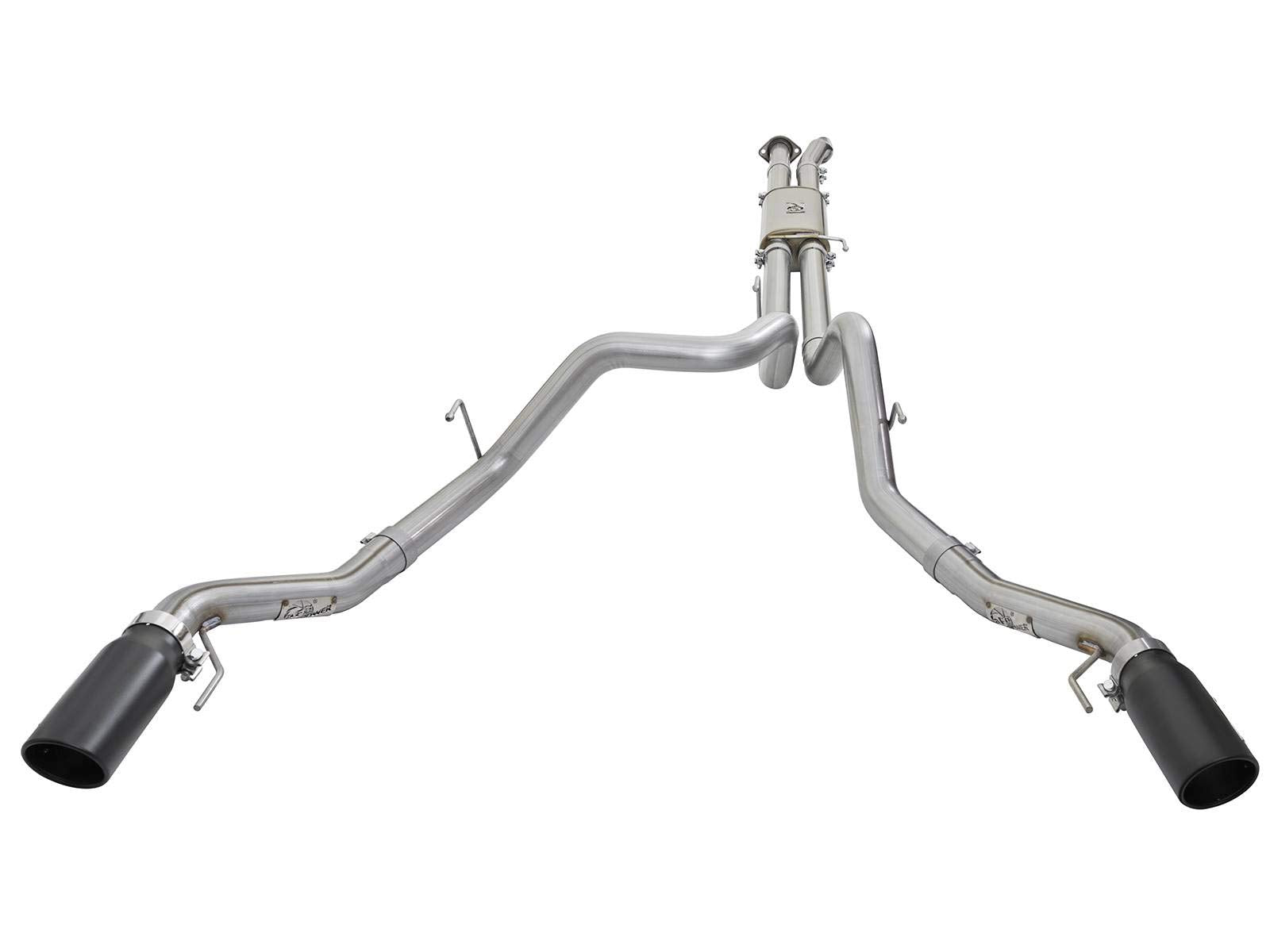 Mach Force-Xp aFe Power 49-43045-B 3" Stainless Steel Cat-Back Exhaust System for Ford Raptor, 1 Pack