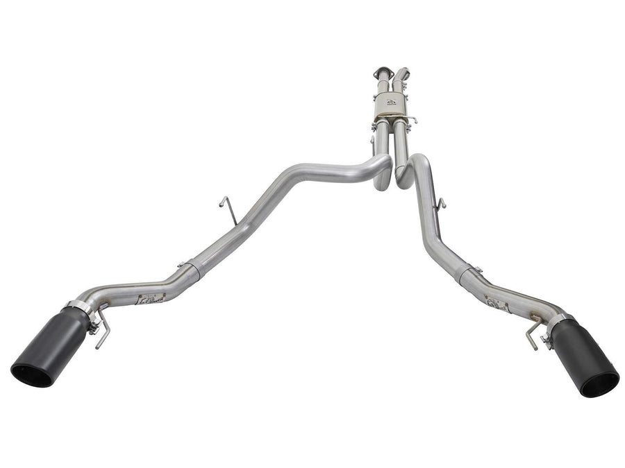 Mach Force-Xp aFe Power 49-43045-B 3" Stainless Steel Cat-Back Exhaust System for Ford Raptor, 1 Pack