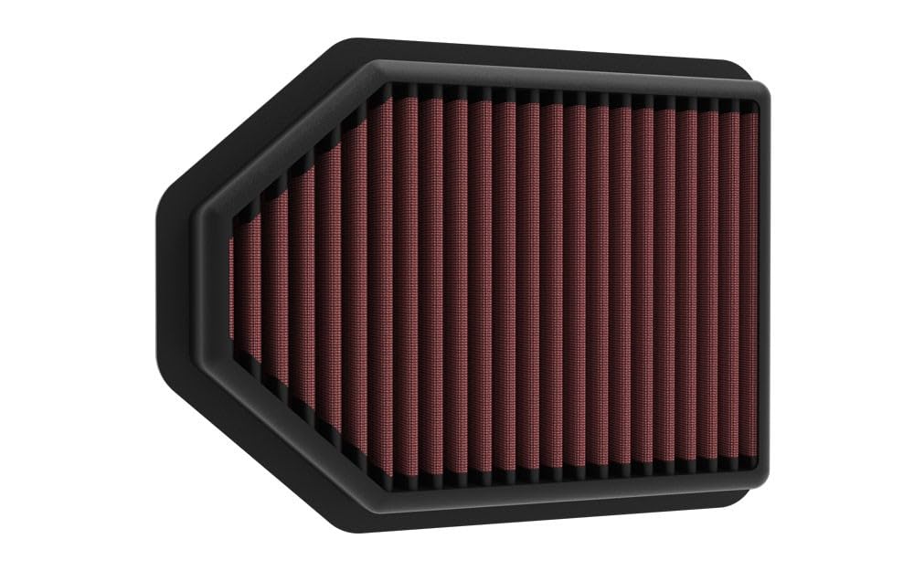 K&N Engine Air Filter: Replacement Car Air Filter, Washable, Clean Every 75,000 Miles, Reusable, Premium: Compatible with 2021-2022 GENESIS G80, 33-5113