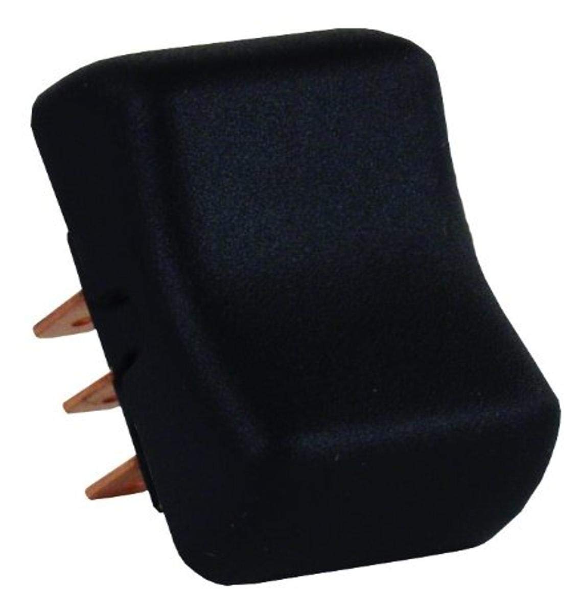 Black JR Products 13025 DPDT On/Off/On Momentary Switch