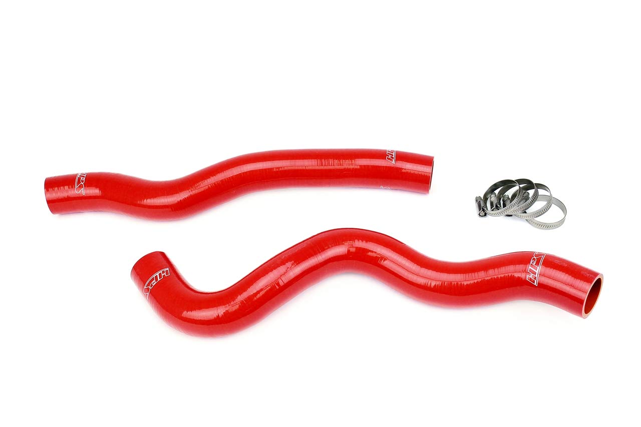 HPS Blue High Temp Silicone Reinforced Radiator Coolant Hose Kit Compatible for 2019-2024 Genesis G70 2018-2023 Kia Stinger 3.3L V6 Twin Turbo, 57-1964-BLUE