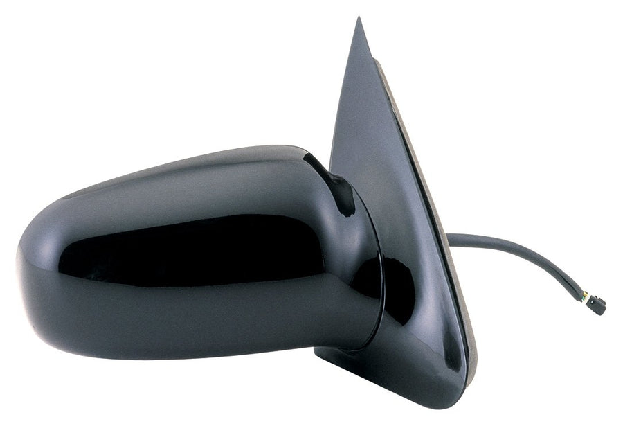 Passenger Side Fit Mirror for Chevy Cavalier Coupe, Pontiac Sunfire Coupe, Black, Spring Loaded, Power