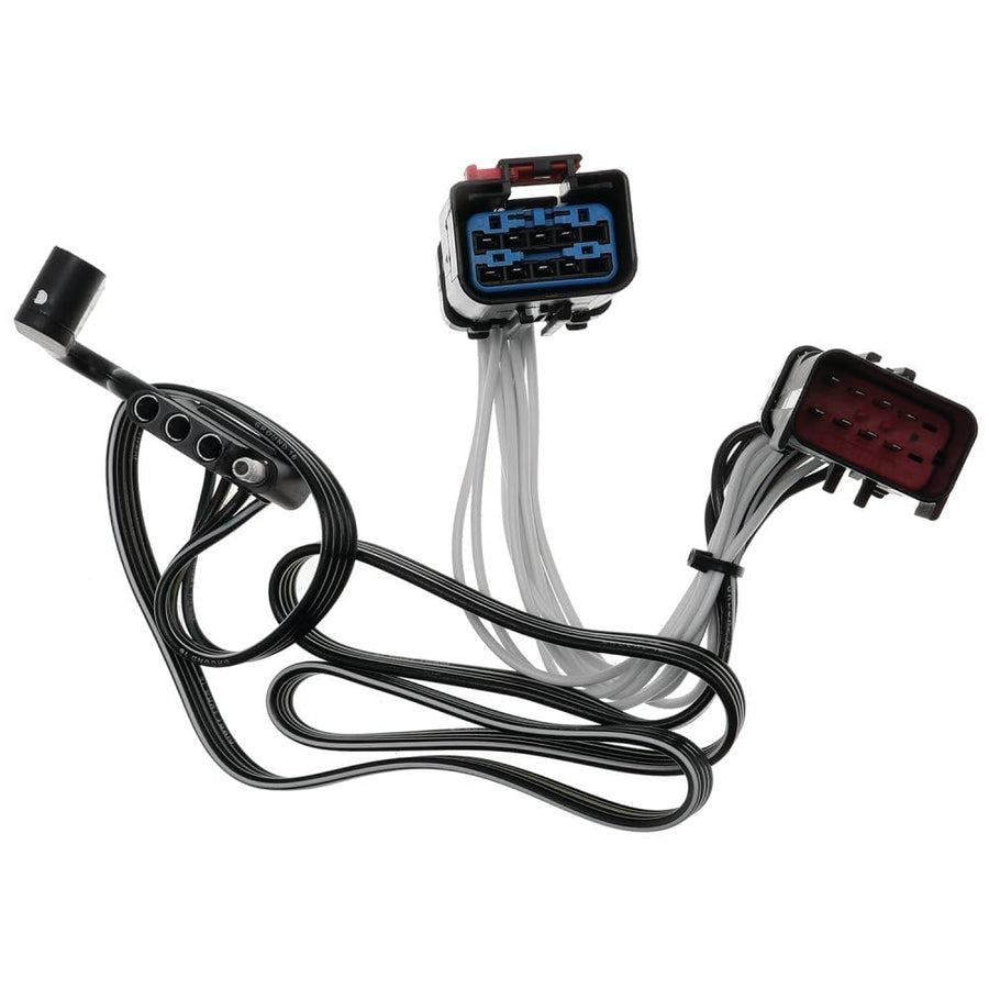 T-One® Tekonsha T-Connector Harness, 4-Way Flat, Compatible with Select Chrysler Aspen, Pacifica : Dodge Dakota, Durango, Ram, Sprinter, Ram Van : Freightliner Sprinter : Jeep Commander, Grand Cherokee, Liberty : Mitsubishi Raider Black