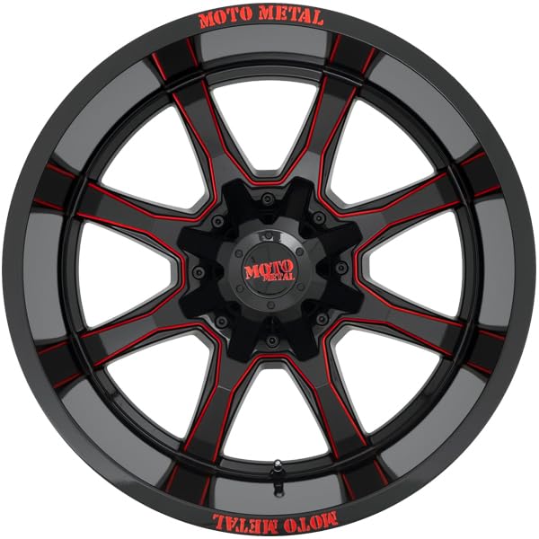 Moto Metal 20X10 MO970 G-BLK MILL RTCC 6X135/5.5 -18MM - MO970210673C18N