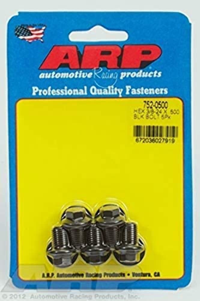 Hex ARP (752-0500) Oxide Bolt, Black