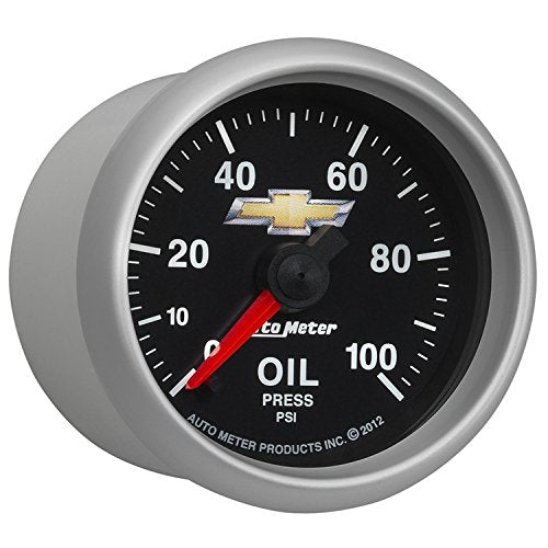 GM Series Auto Meter 880447 Electric Oil Pressure Gauge,2.3125 in.