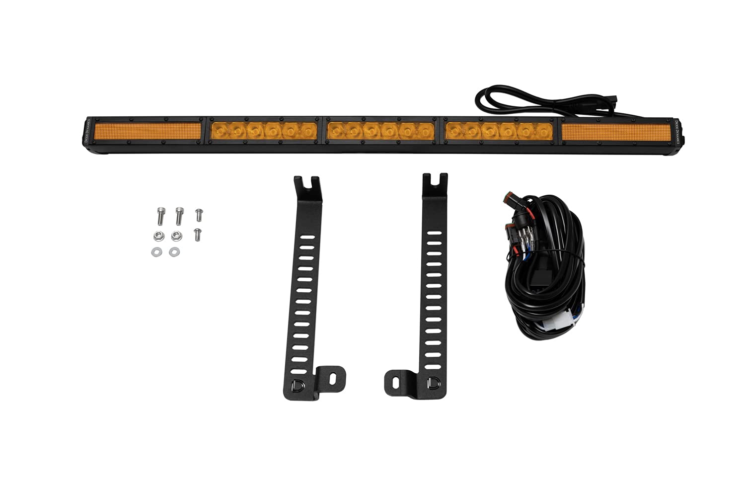 Diode Dynamics SS30 Single DD6761: Lightbar Kit for 2014-2019 Toyota 4Runner Amber Combo
