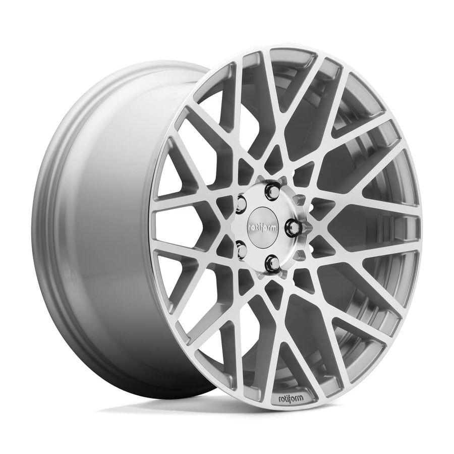 R110 Rotiform 18X8.5 5X100 GL-SLVR-MACH 35MM - R110188579+35