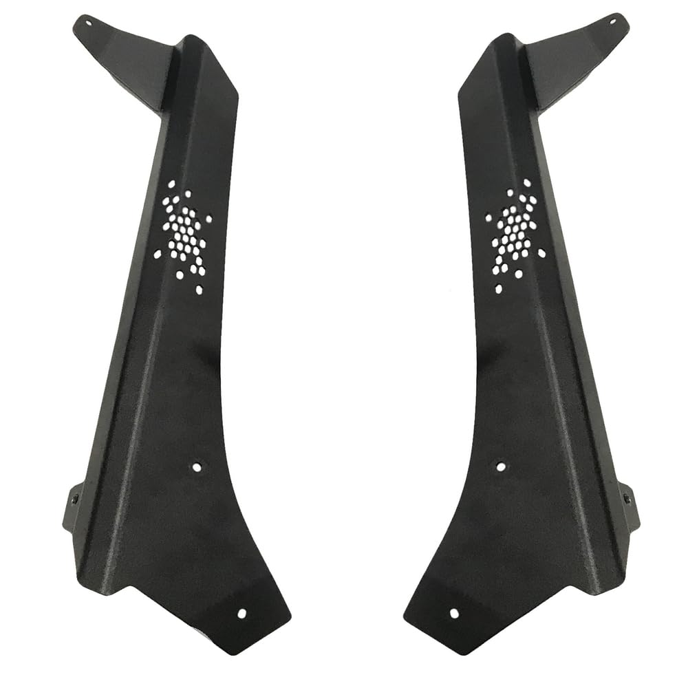 Lower Cowl LED Light Pod Brackets & Upper Bar Brackets Rock Slide Engineering for Jeep Wrangler JL/JT Models (Does not fit JT Mojave Edition), AC-WS-201-JL