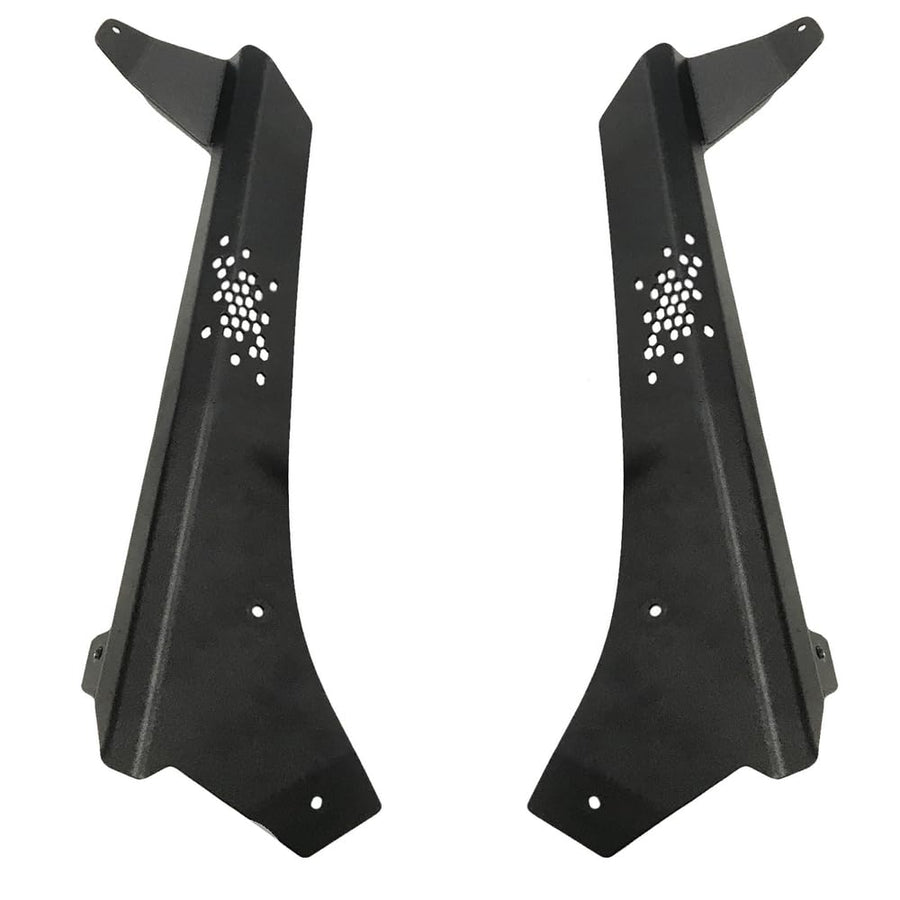 Lower Cowl LED Light Pod Brackets & Upper Bar Brackets Rock Slide Engineering for Jeep Wrangler JL/JT Models (Does not fit JT Mojave Edition), AC-WS-201-JL