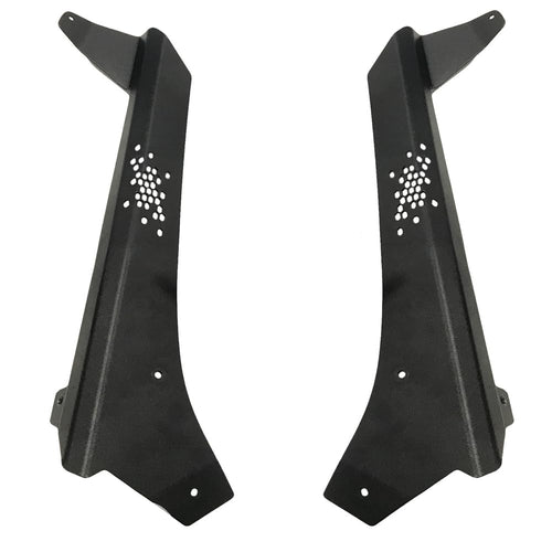 Lower Cowl LED Light Pod Brackets & Upper Bar Brackets Rock Slide Engineering for Jeep Wrangler JL/JT Models (Does not fit JT Mojave Edition), AC-WS-201-JL