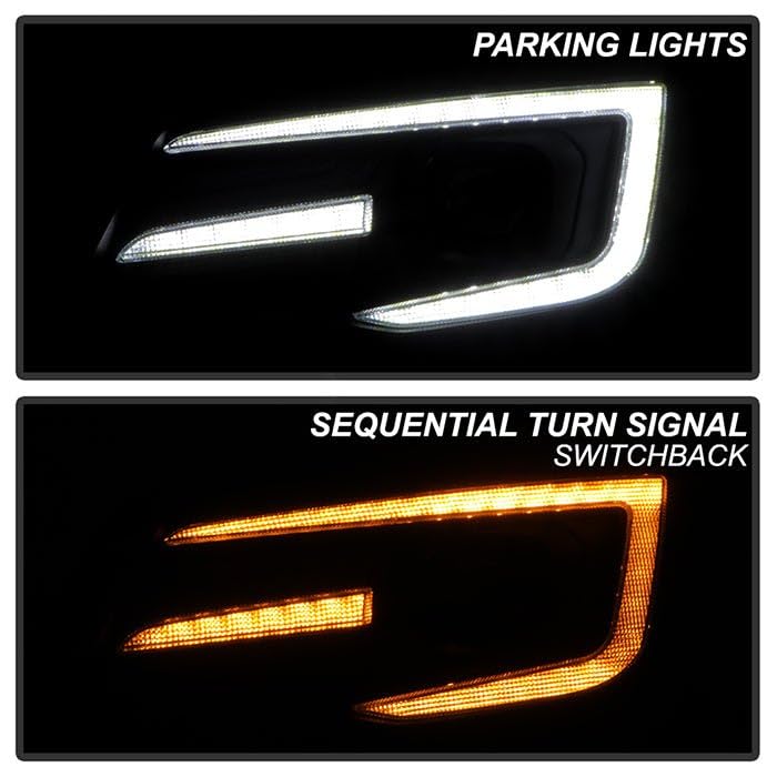 Headlights Spyder Signature (PRO-YD-SUFO14HIDSI-BK)