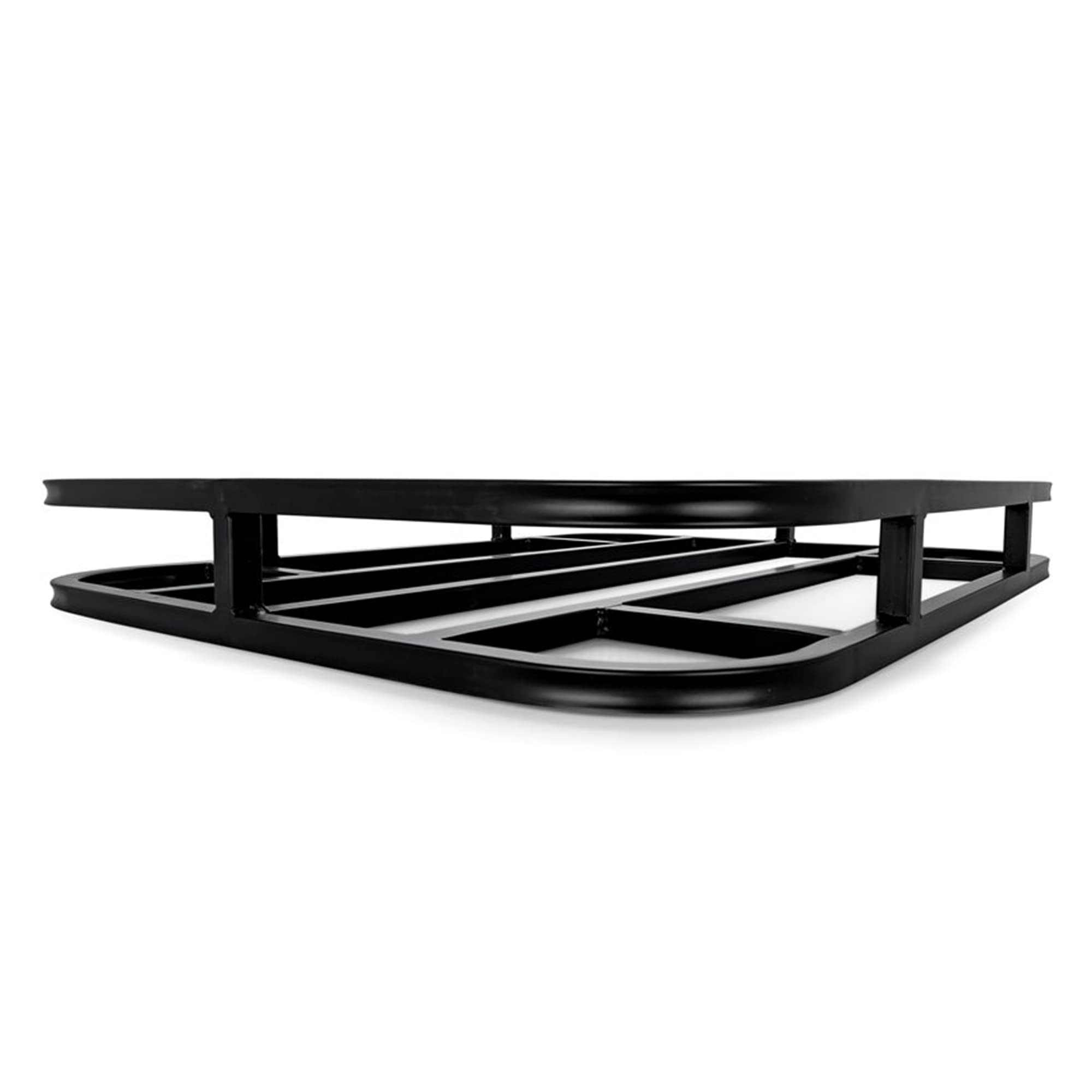 Eaz-Lift Camco RV Bumper Mounted Cargo Carrier - Perfect for Carrying Cargo on The Back of Your RV - Fits 4-inch and 4-1/2-inch Bumpers - Mounting Hardware Included (48470), Black