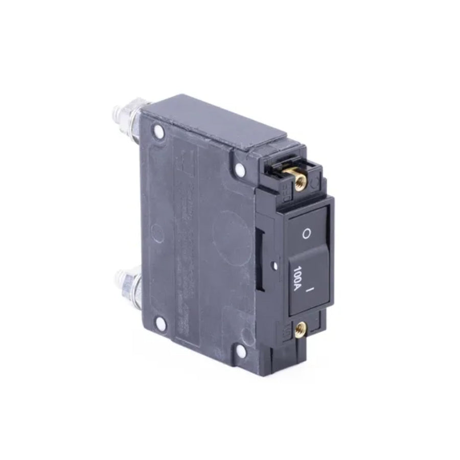 Sierra Circuit Breaker, CB50370 Rocker, Flat, SNG Pole, 100A